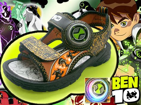 ben 10 shoes light up